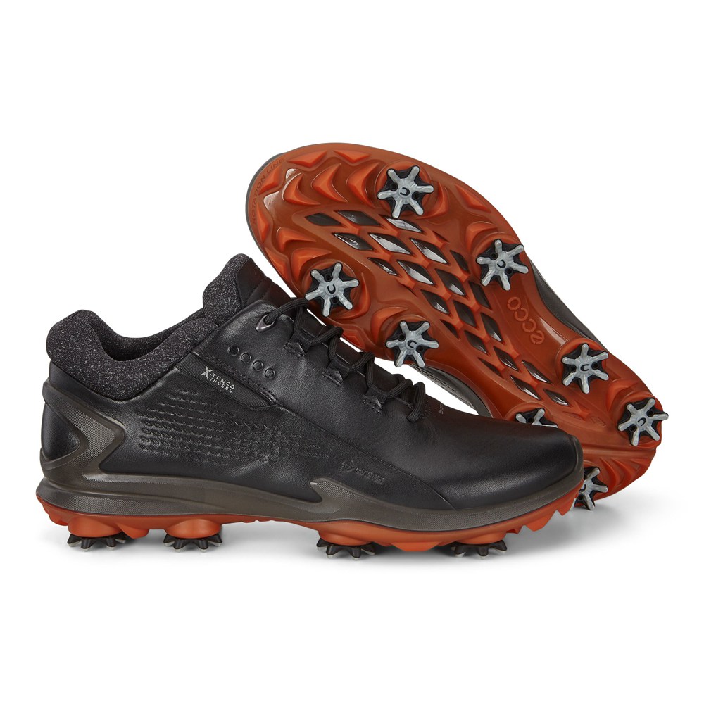 ECCO Mens Golf Shoes Black - Biom G3 Cleated - NSF-193562